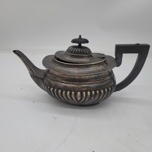 Vintage Gorgeous Sheffield Silver Plate Coffee Pot Teapot EPNS  England Art Deco